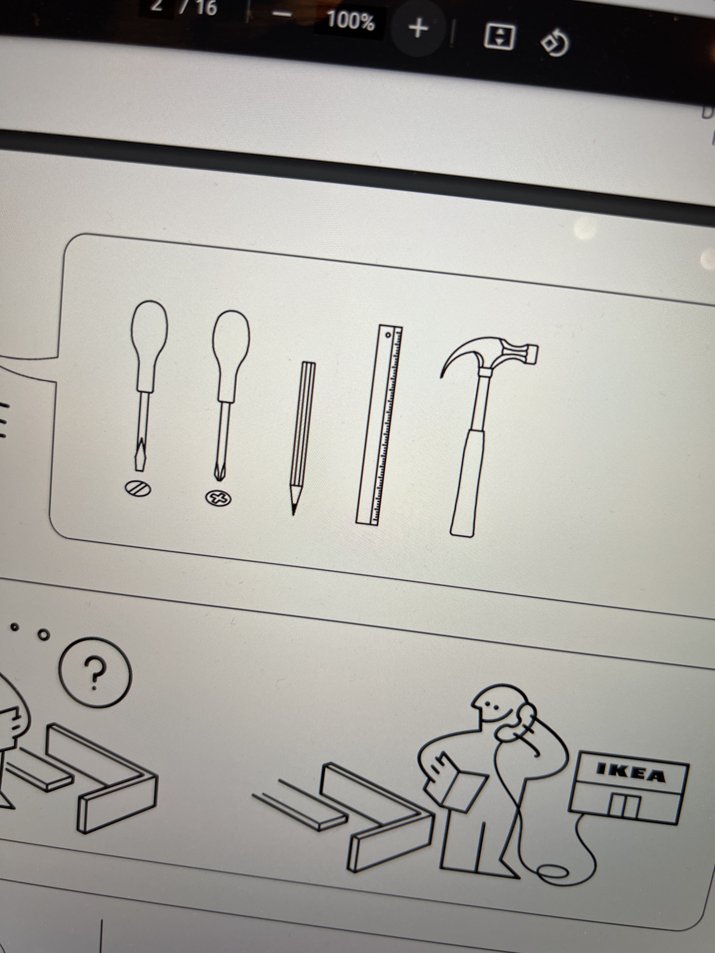 Samling af Ikea ALEX kommode