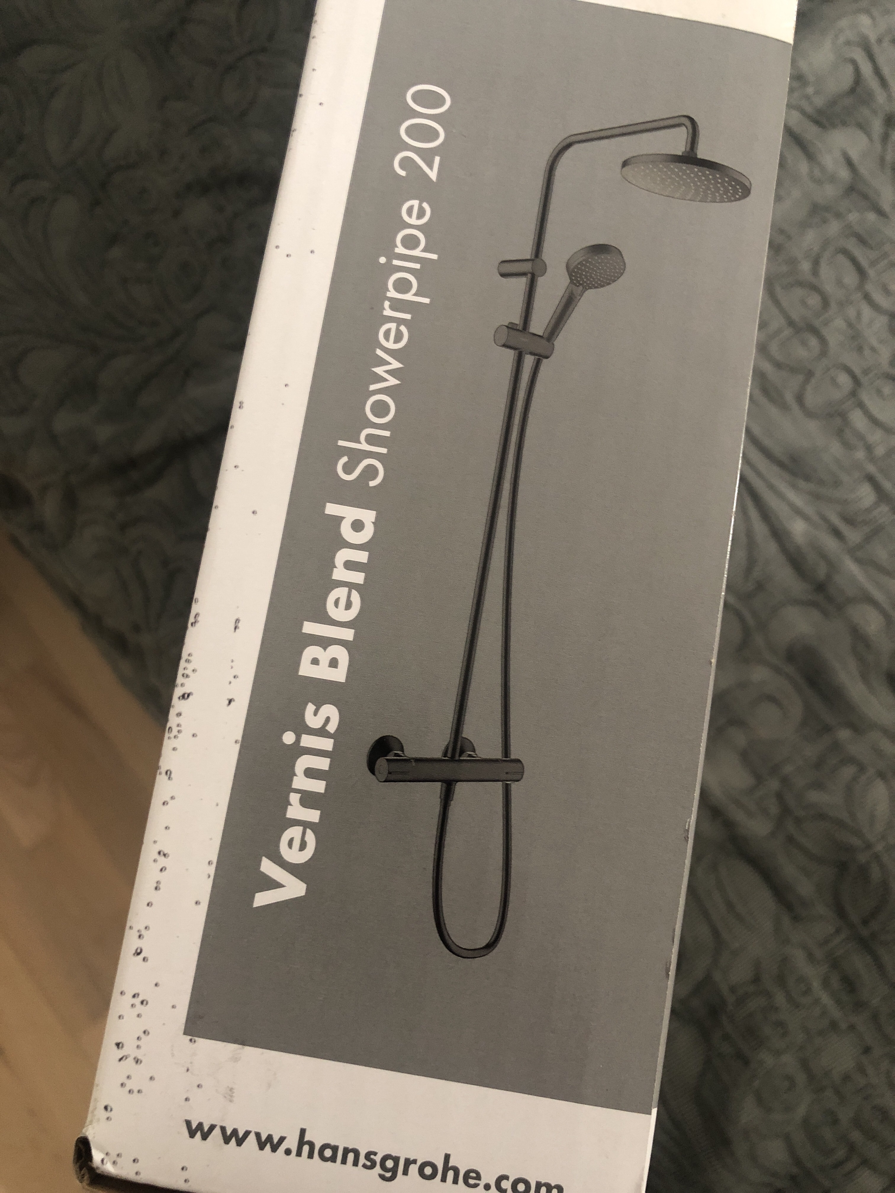 Udskifte brusesæt inkl. blandingsbatteri hertil