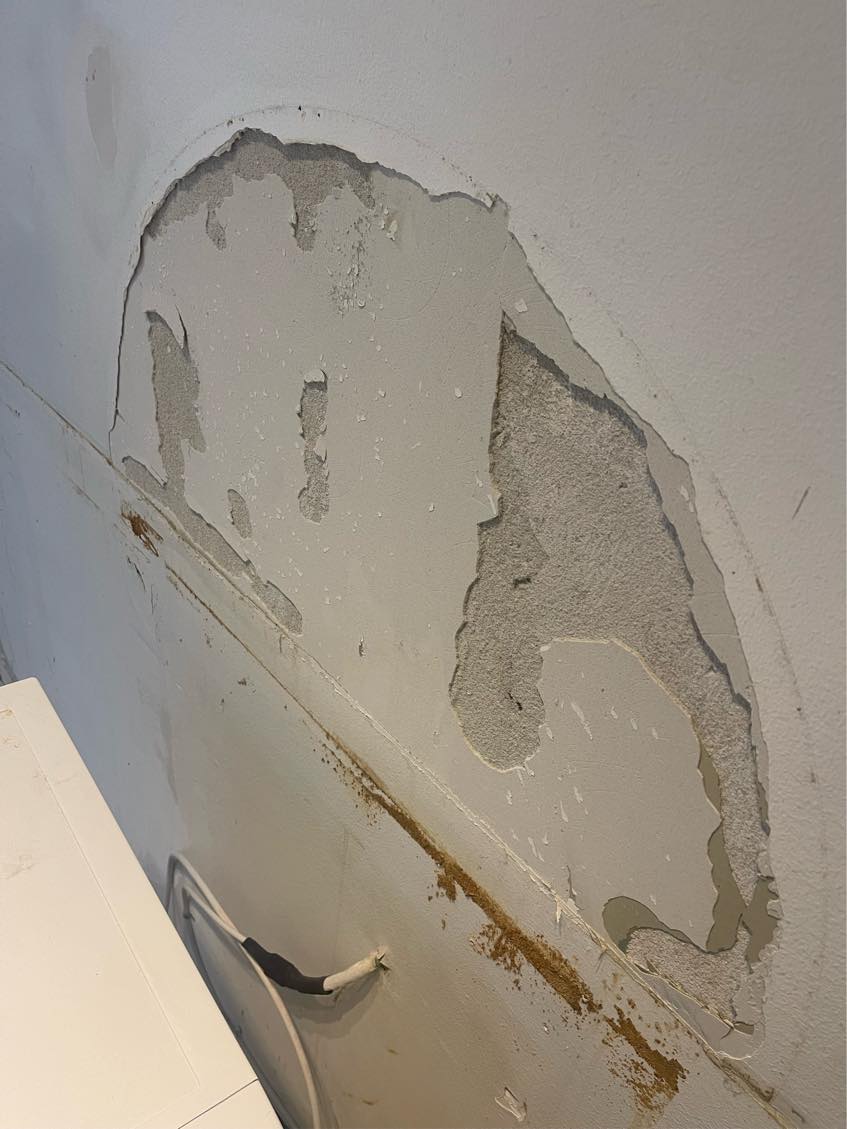 Reparation af filt på vægge