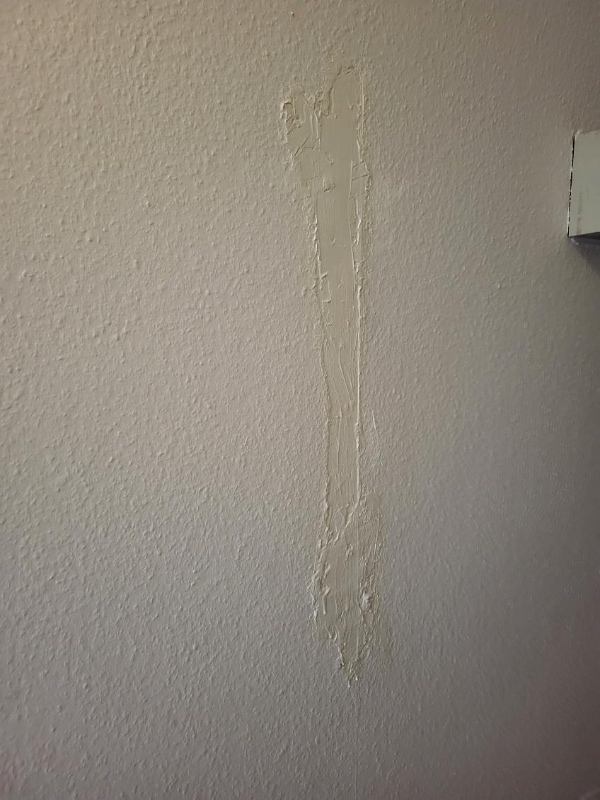 Reparation af ødelagt væg