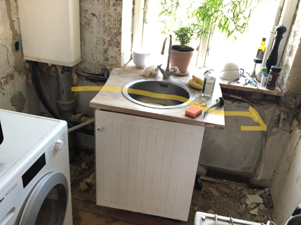 Forlængelse af afløb og vandforsyning