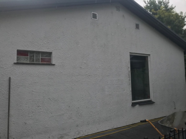 Husfacade i gasbeton