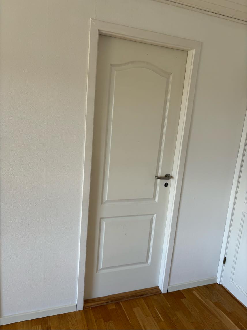 Dør skal vendes til udadgående