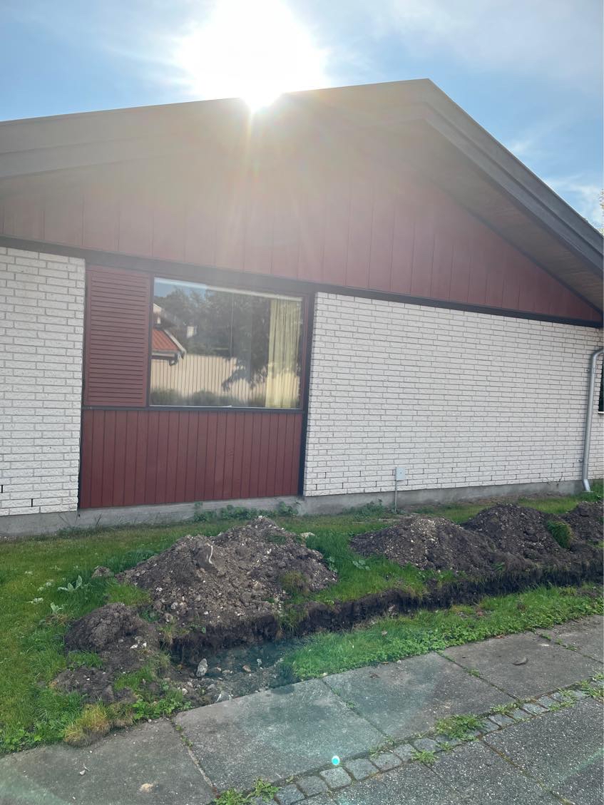 Hjælp til at male 2 gavle på hus