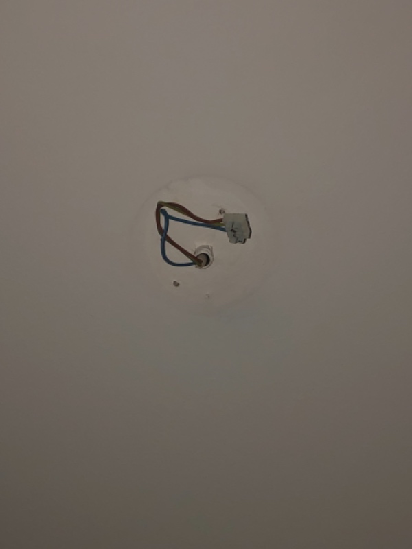 Opsætning af 4 loftslamper