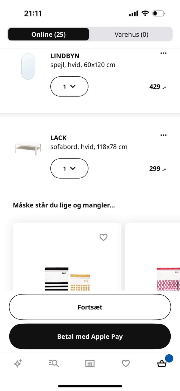 Møbelmontering i Aalborg 28. juni