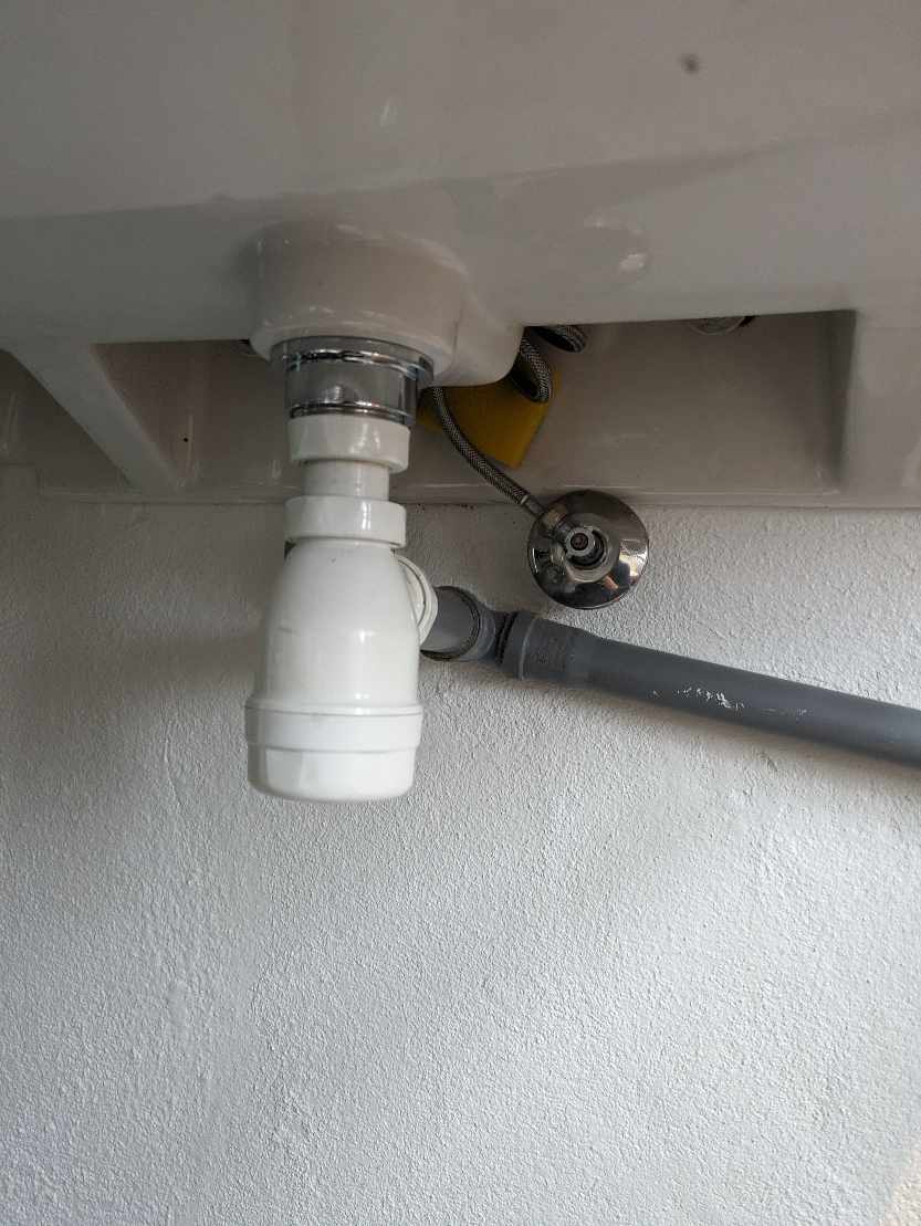 Fjerne vask + sætte ny vask op