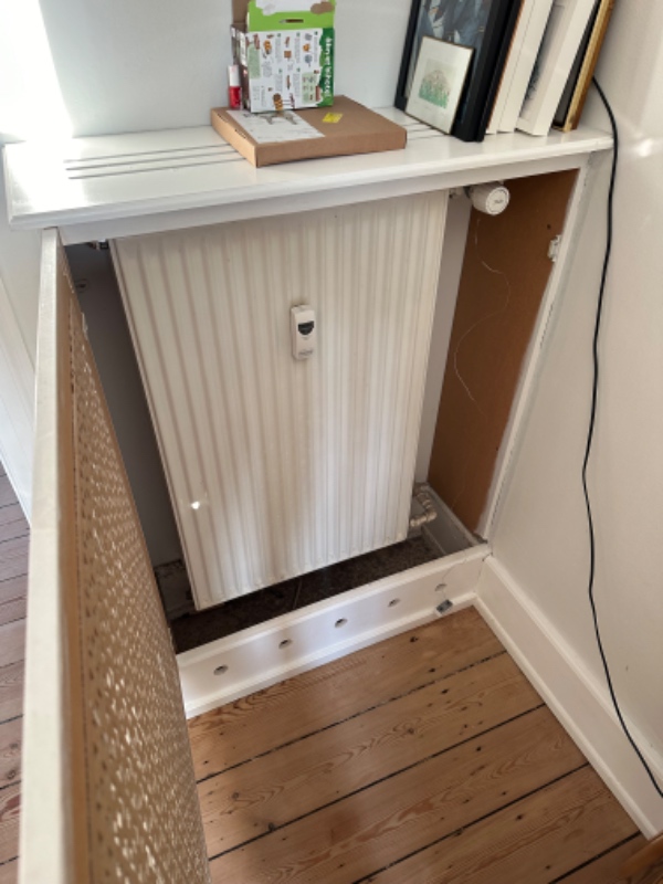 Nedtagning af radiatorskjulere