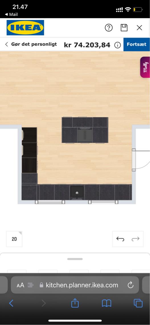 Samle og opsætning af IKEA køkken