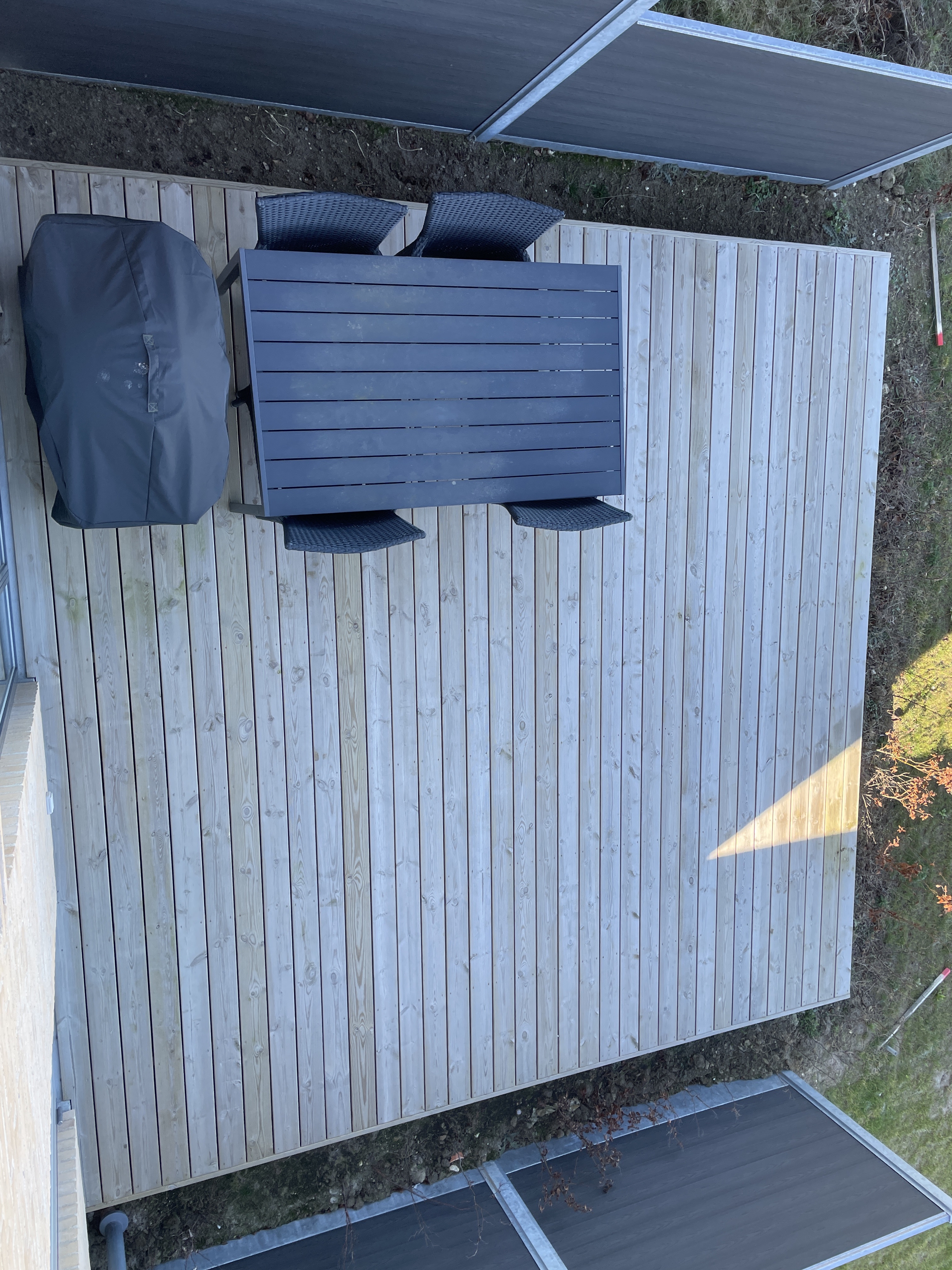 Udvidelse af terrasse