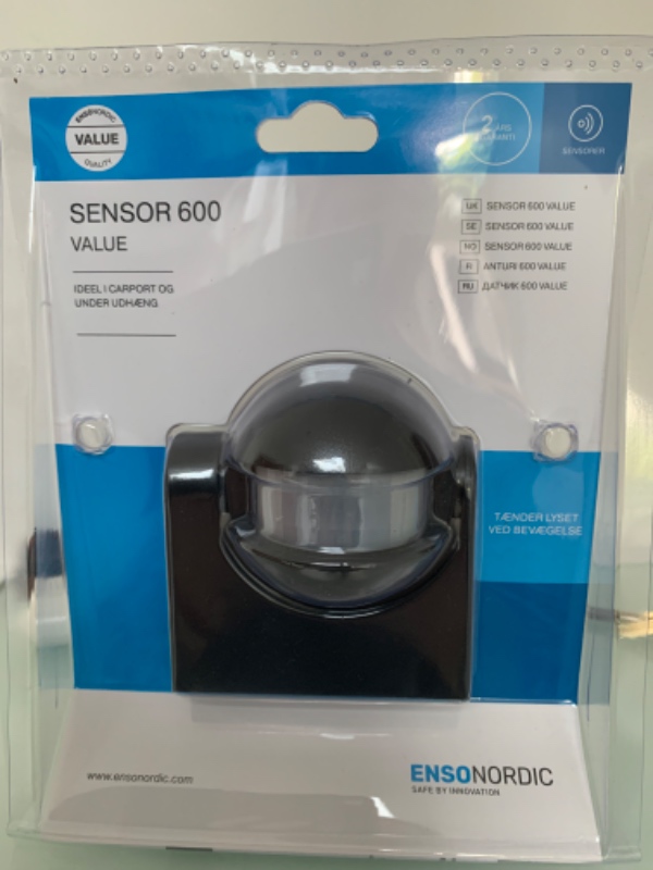 skiftet en lyssensor udenfor