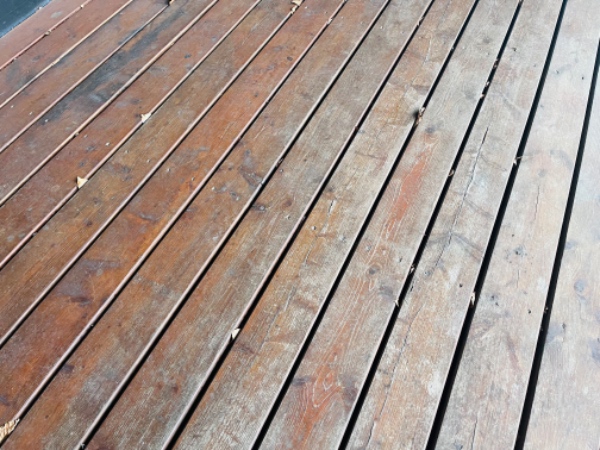 Maling af ude terrasse