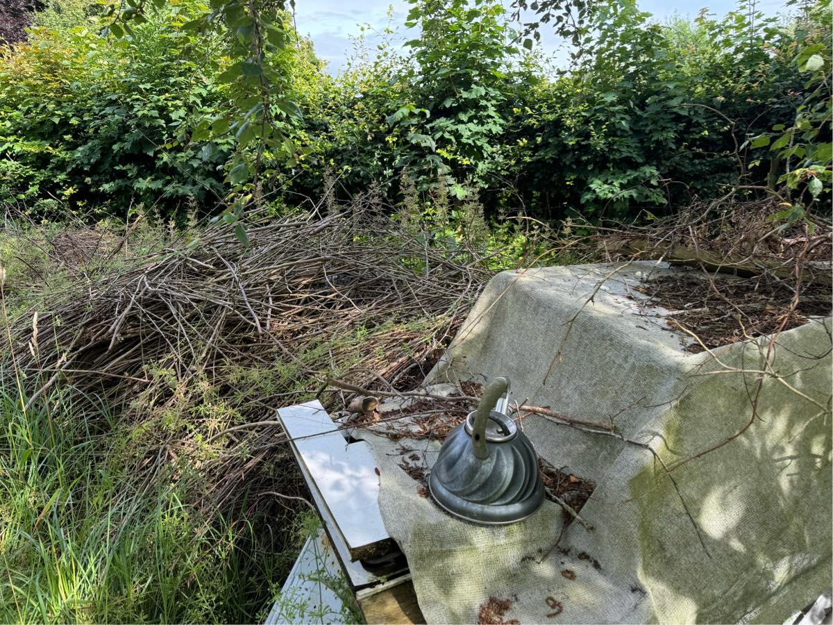 Rydde hus/grund for affald og byggematerialer