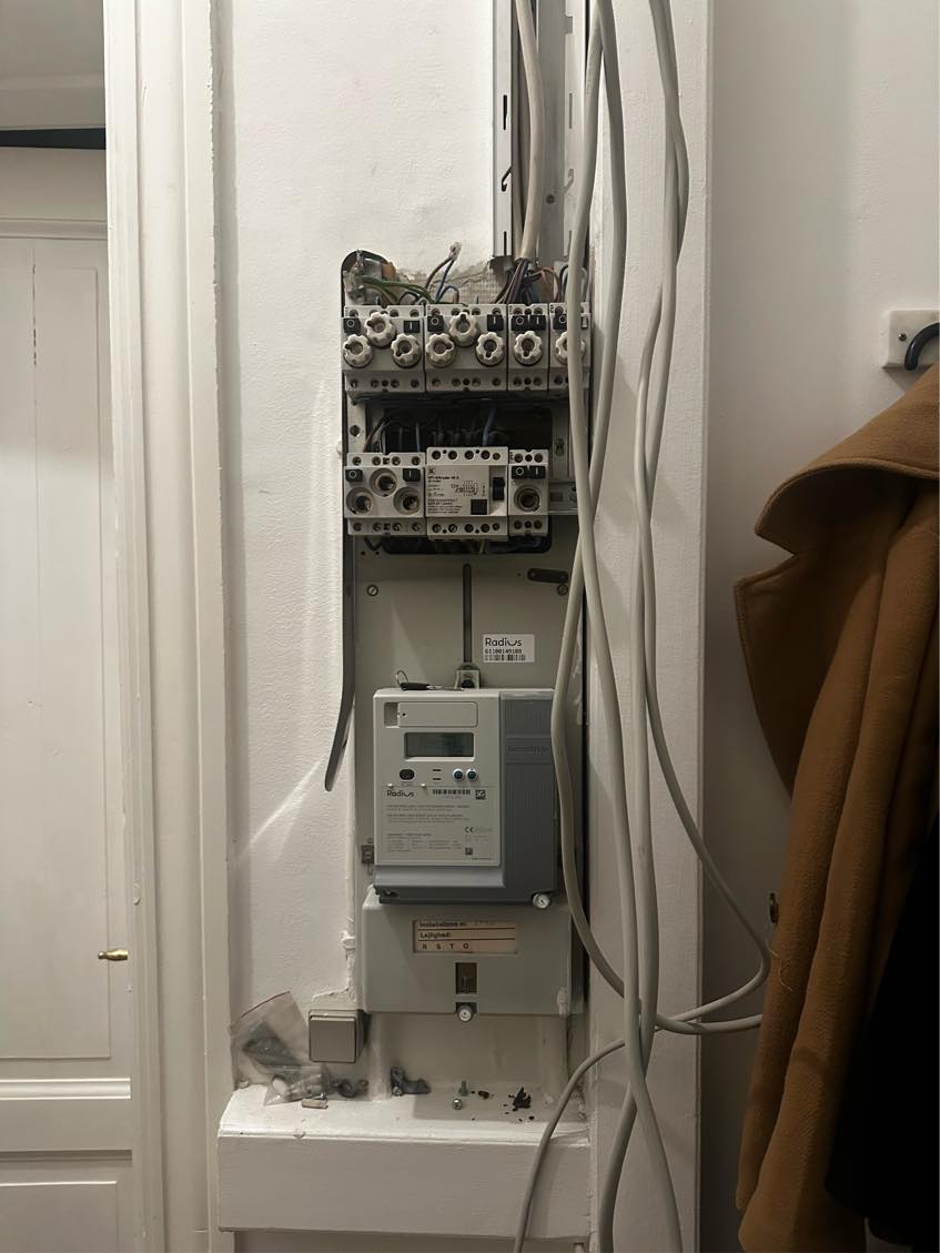 Montering af stikkontakter og eltavle