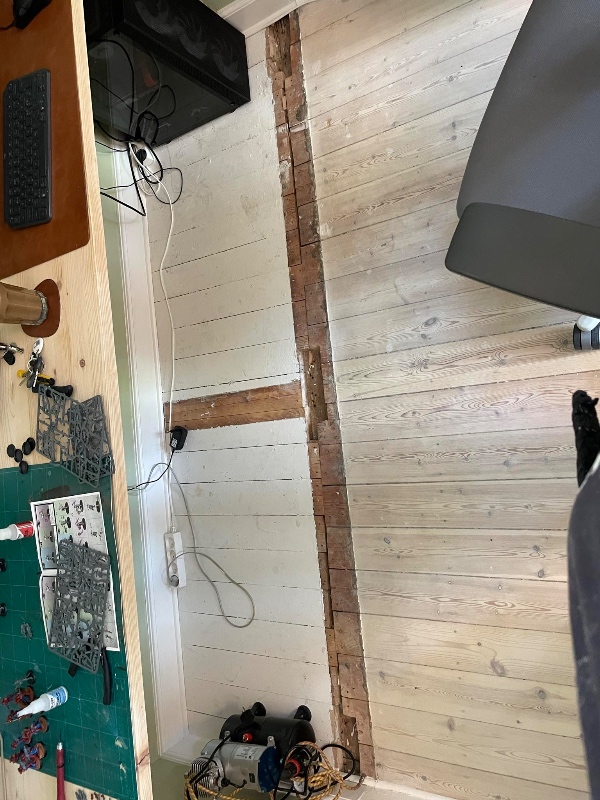 Reparation og slibning af trægulv