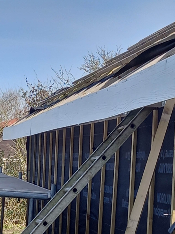 Stålplader tag på 3,1 meter lange og 22-24 stk.