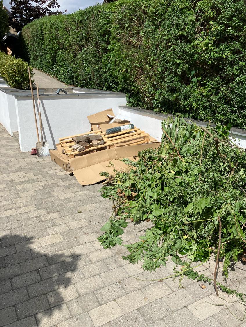 Haveaffald + diverse skal bortskaffes