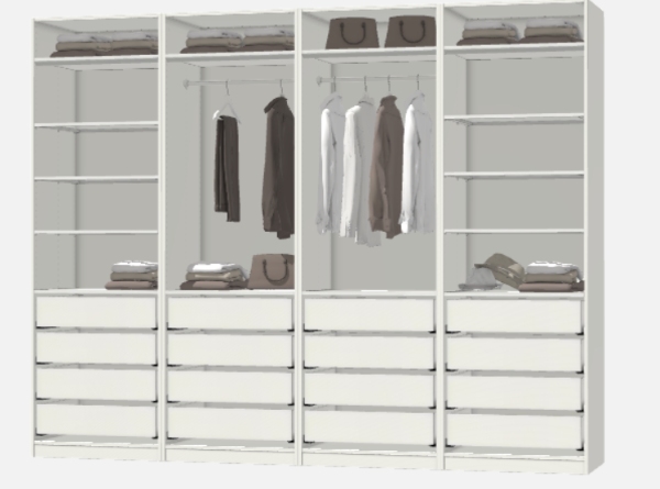 Montering af Ikea PAX gardeobeskab