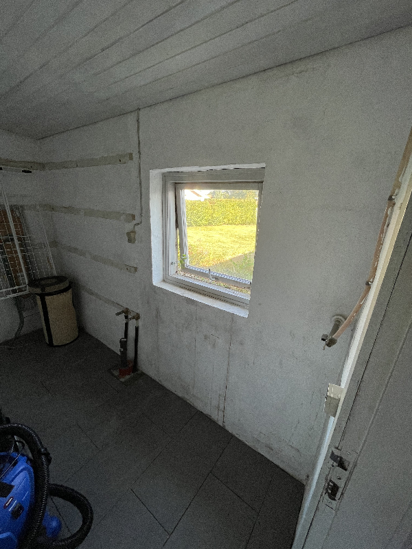 El-installations montering af vaskemaskinen og tørremaskinen