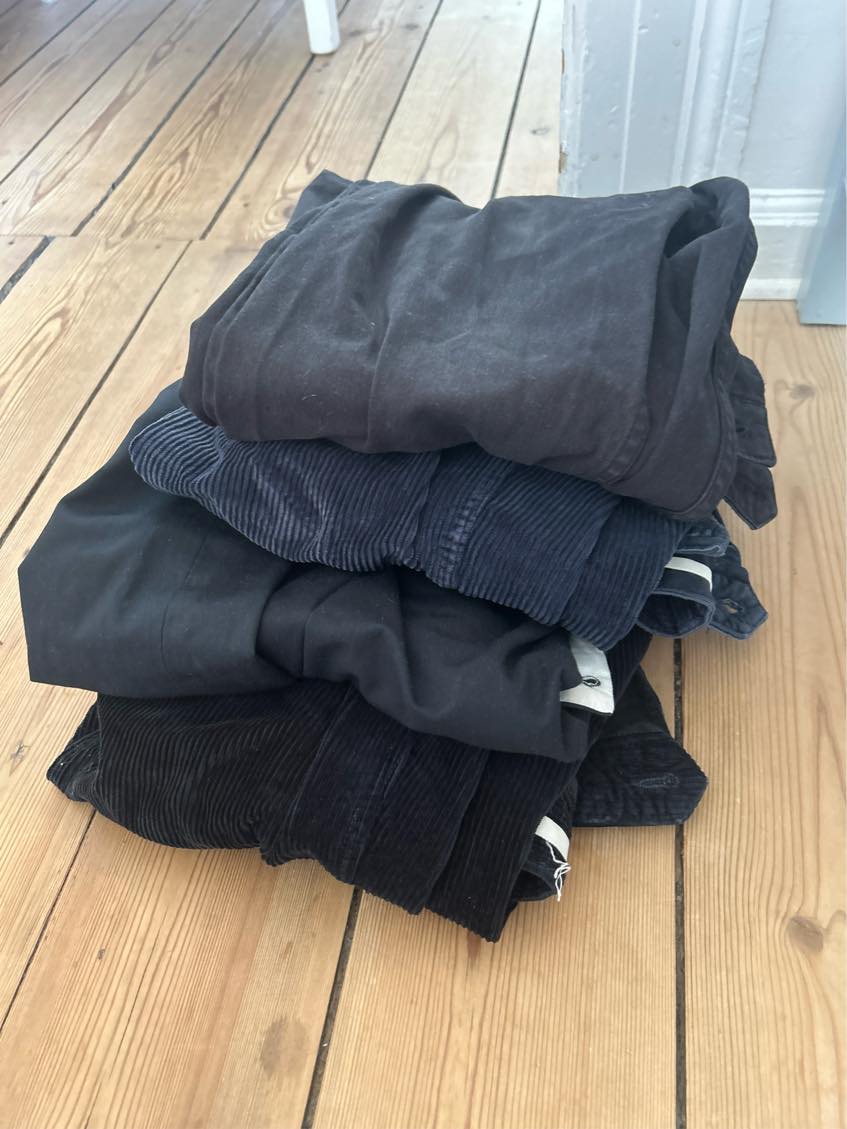 Sy knapper og bukselommer