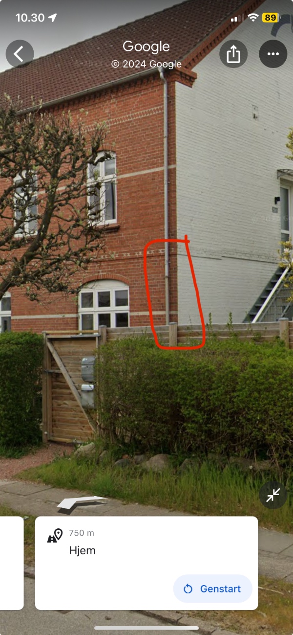 Reparation af nedløbsrør