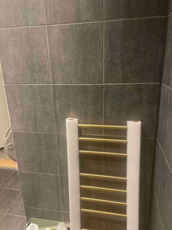 Installation af håndklædevarmer