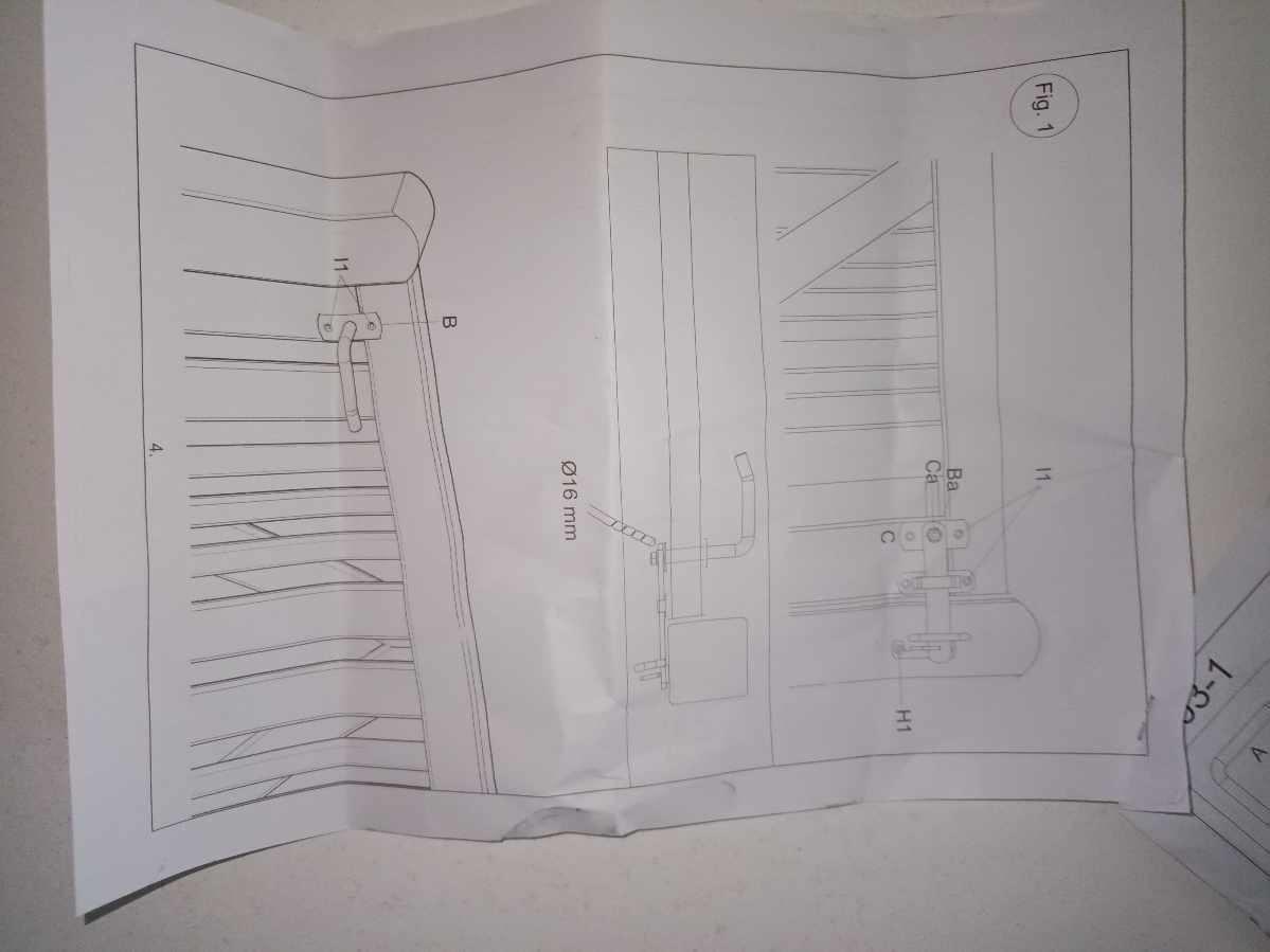 Montering af havelåge