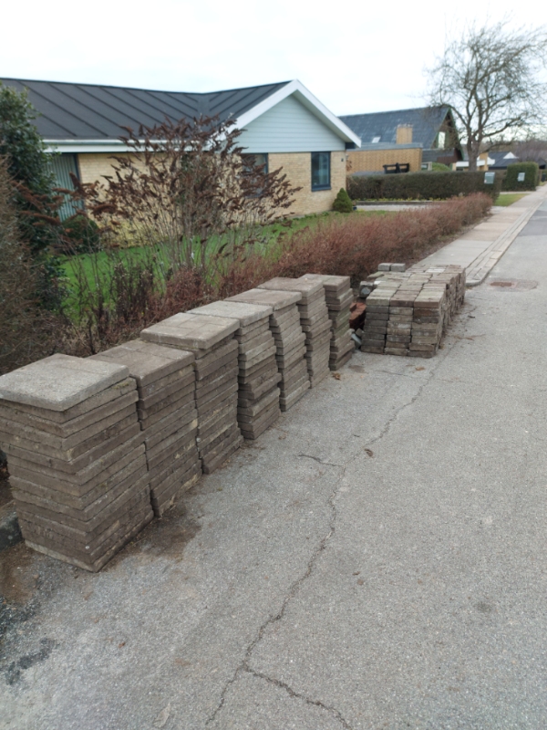 Bortskaffelse af fliser