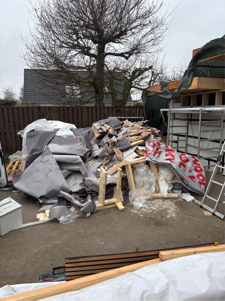 Bortkørsel af byggeaffald