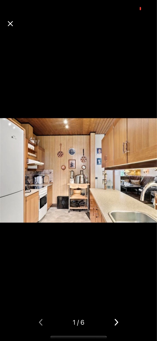 Tage gammelt køkken ned og fragte det til Stevns