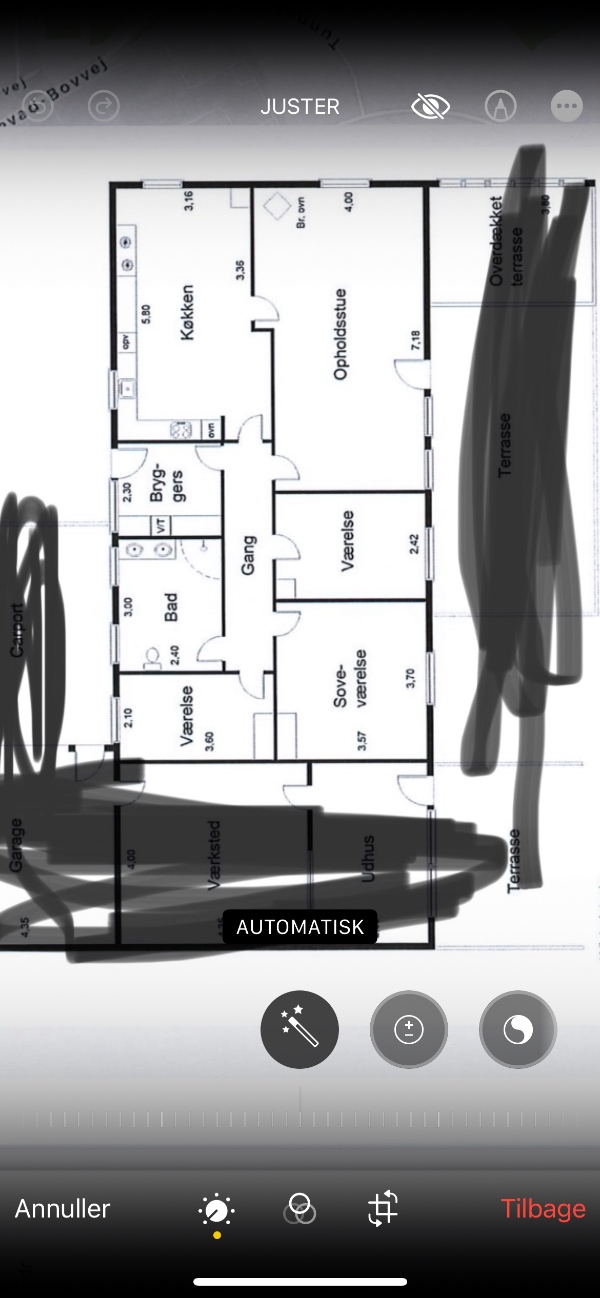 Malearbejde af hus indendørs