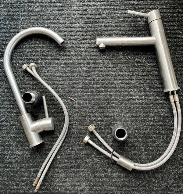 Udskiftning af køkkenarmatur