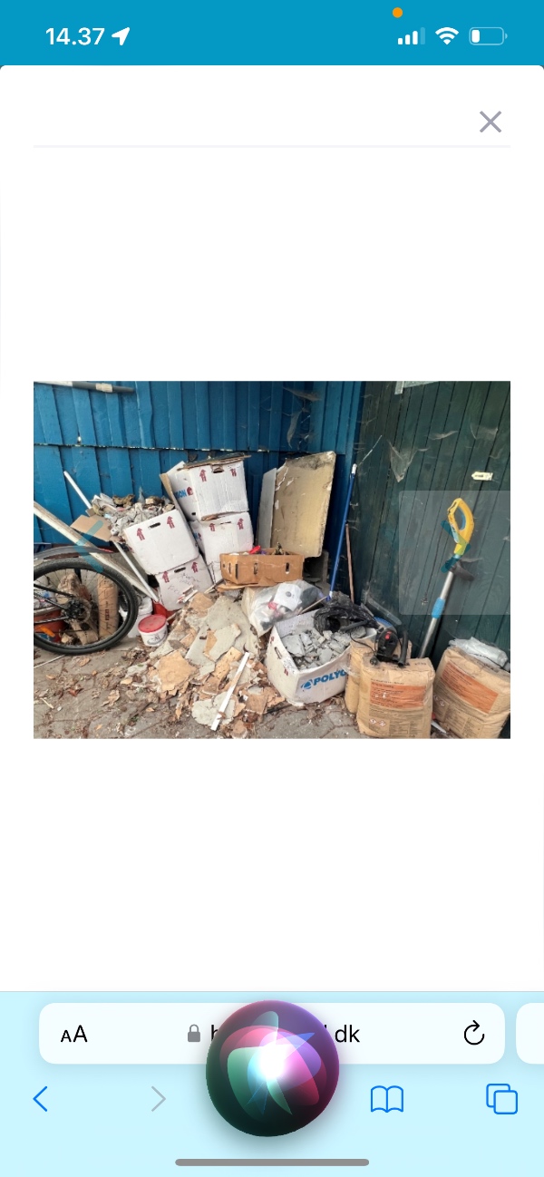 Afhentning af storskrald