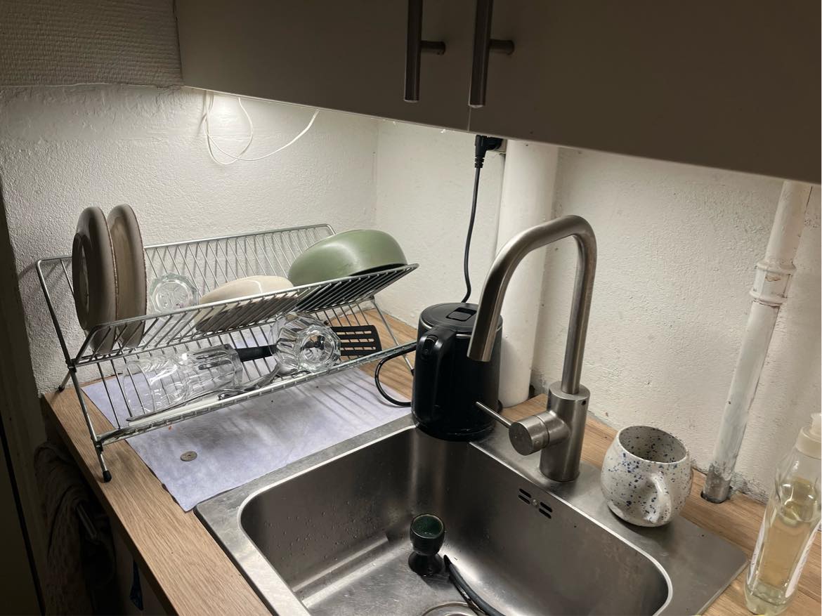 Løsning på køkkenvæg