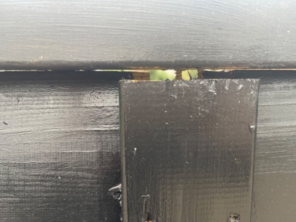 Reparation af træhegn