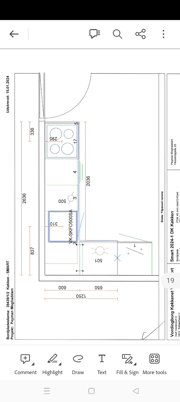 Køkkenafmontering og el-arbejde