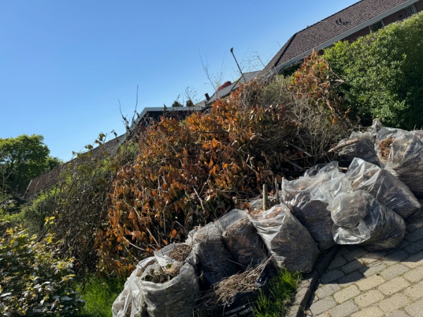 Haveaffaldsafhentning i Kolding