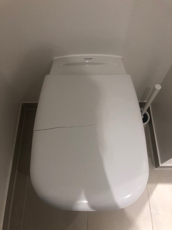 udskiftning af duravit toiletsæde