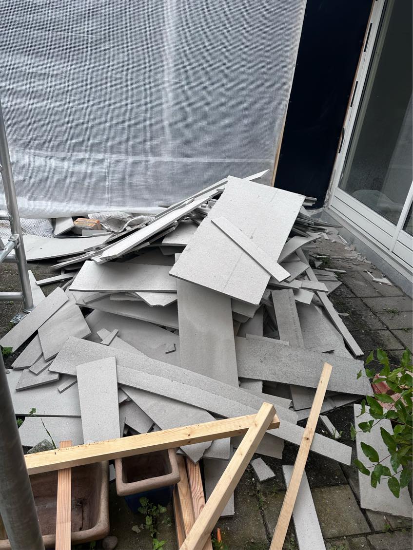 Bortskaffelse af fibergips (fermacell)