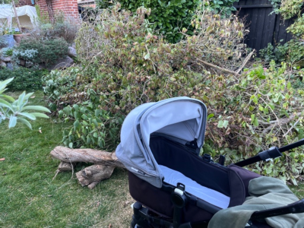 Afhentning af haveaffald