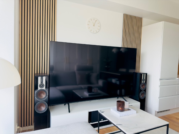 Montering af stort tv på væg