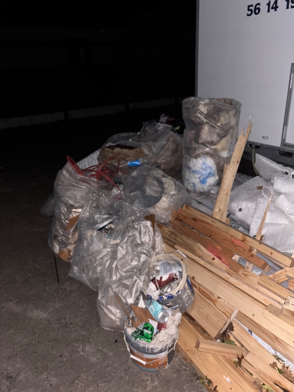 Bortkørsel af byggeaffald