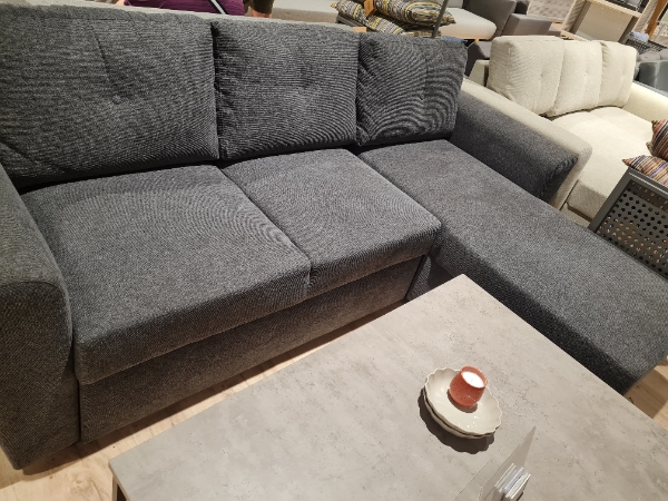 Hjælp til at samle Vejlby chaiselong sovesofa fra Jysk