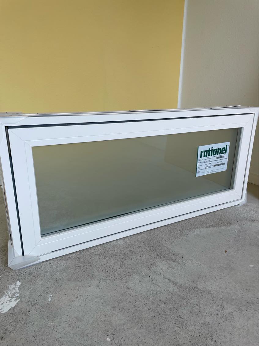 Sætte vindue i badeværelse