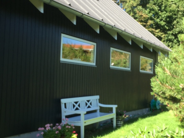 Malet et sommerhus 10x6x3m