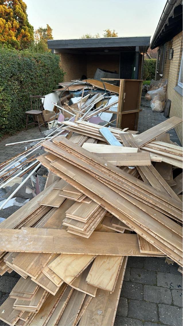 Bortskaffelse af byggeaffald