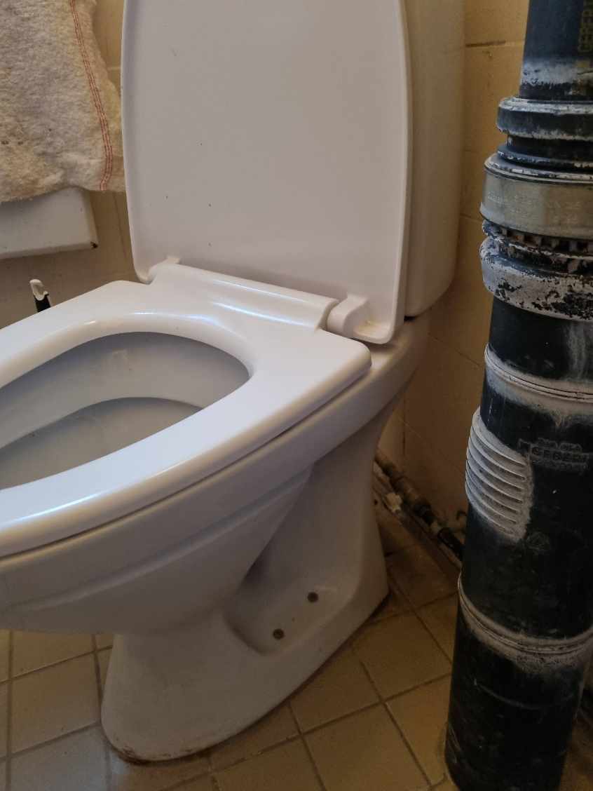 Toilet skal udskiftes, købes afhentes, installeres og det gamle skal bortskaffes