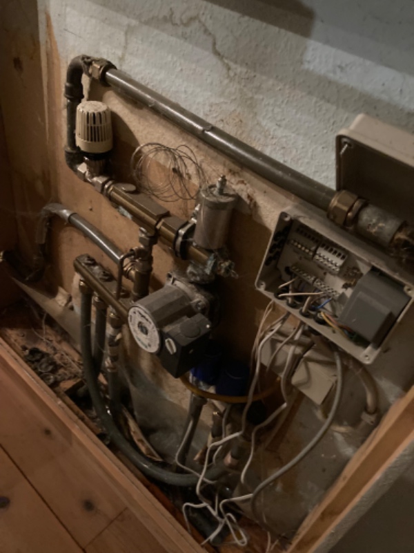 Udskiftning af cirkulationspumpe