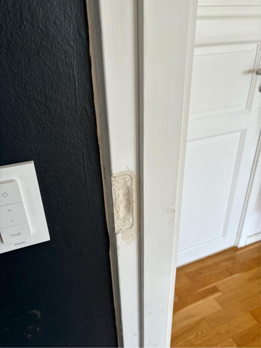 Dør skal vendes til udadgående