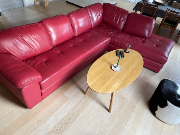 Bortskaffet sofa